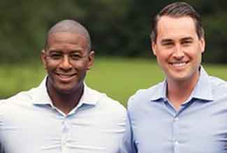 Andrew Gillum and Chris King
